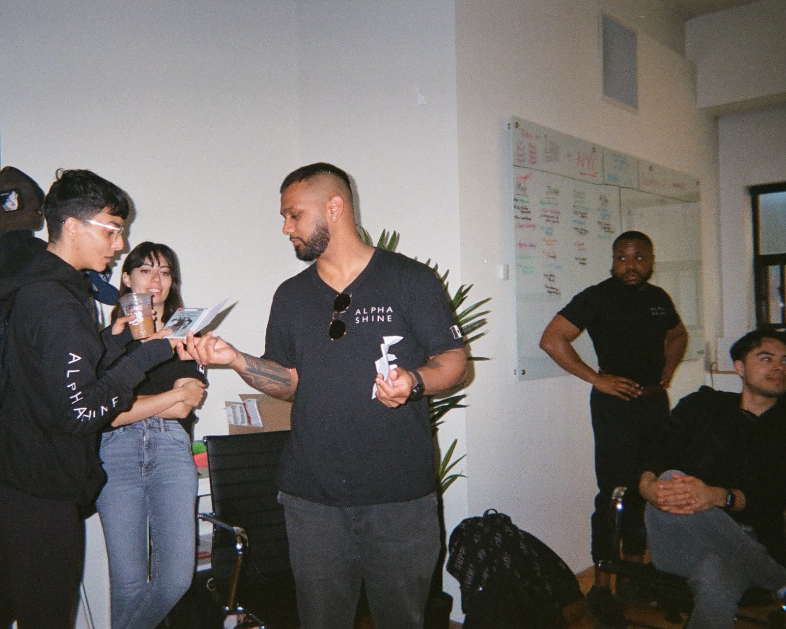 Alphashine team picture.